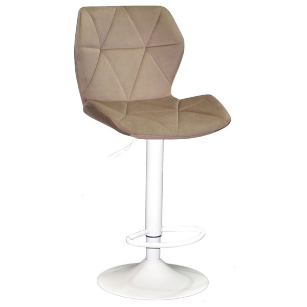 Барний стілець Onder Mebli Torino BAR WT-BASE Мокко B-1033 Оксамит-0