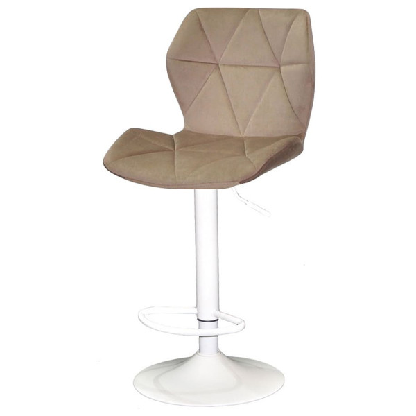Барний стілець Onder Mebli Torino BAR WT-BASE Мокко B-1033 Оксамит-1
