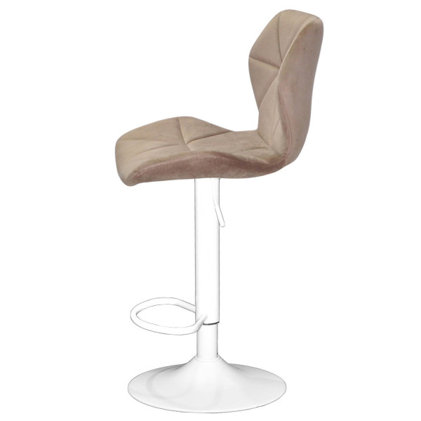 Барний стілець Onder Mebli Torino BAR WT-BASE Мокко B-1033 Оксамит-4