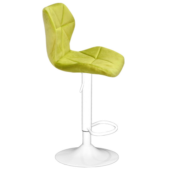 Барний стілець Onder Mebli Torino BAR WT-BASE Олива B-1035 Оксамит-3