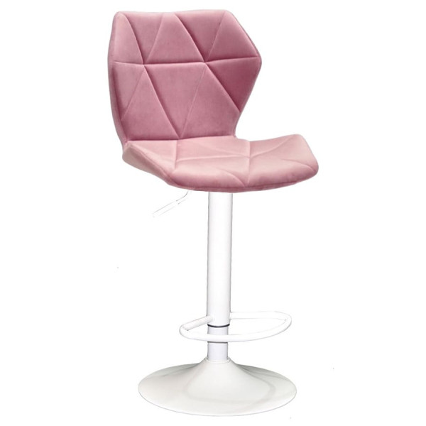 Барний стілець Onder Mebli Torino BAR WT-BASE Пильна Троянда B-1030 Оксамит-0