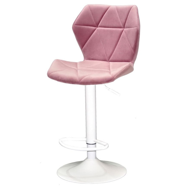 Барний стілець Onder Mebli Torino BAR WT-BASE Пильна Троянда B-1030 Оксамит-1