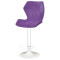 Барний стілець Onder Mebli Torino BAR WT-BASE Пурпур B-1013 Оксамит-1-thumb