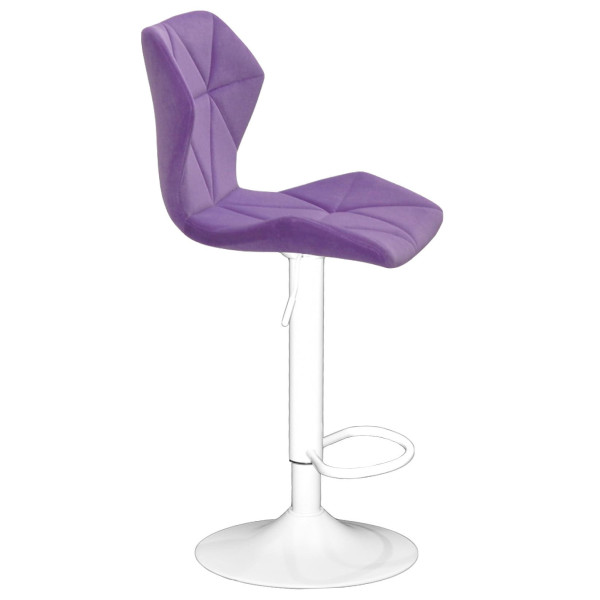 Барний стілець Onder Mebli Torino BAR WT-BASE Пурпур B-1013 Оксамит-2