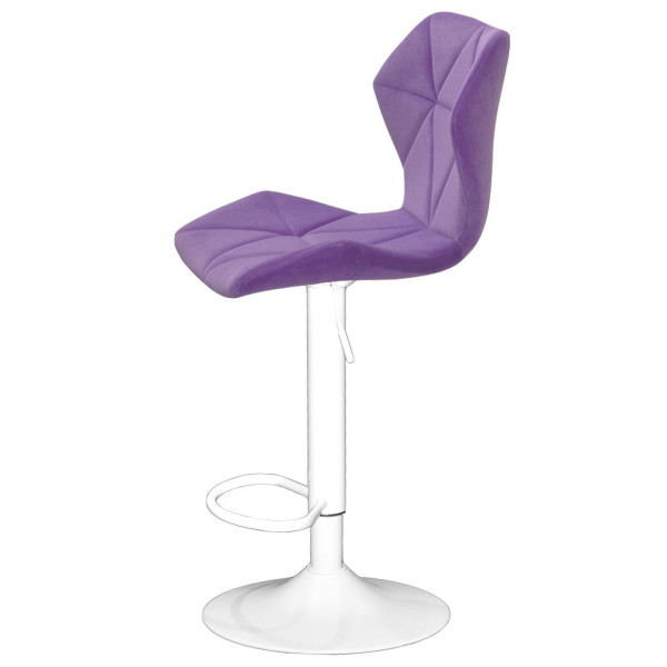 Барний стілець Onder Mebli Torino BAR WT-BASE Пурпур B-1013 Оксамит-3