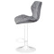 Барний стілець Onder Mebli Torino BAR WT-BASE Сірий B-1004 Оксамит-4-thumb