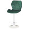 Барний стілець Onder Mebli Torino BAR WT-BASE Зелений B-1036 Оксамит-1-thumb