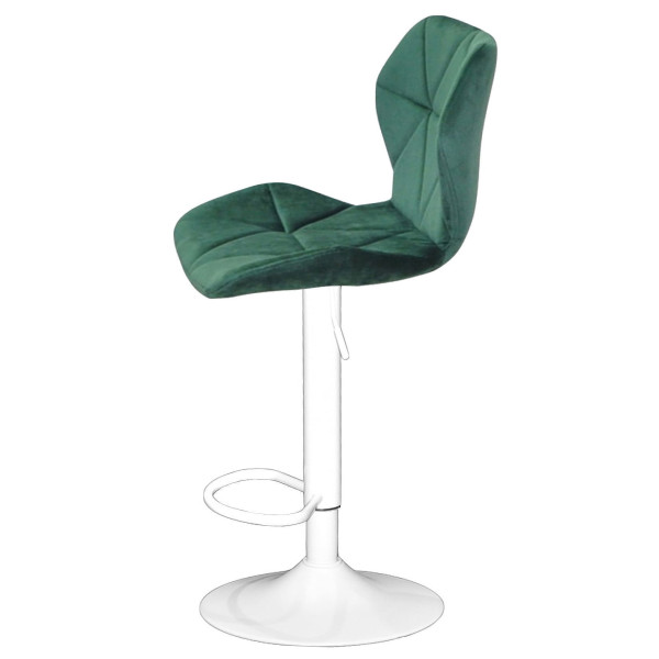 Барний стілець Onder Mebli Torino BAR WT-BASE Зелений B-1036 Оксамит-4