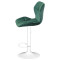 Барний стілець Onder Mebli Torino BAR WT-BASE Зелений B-1036 Оксамит-4-thumb