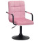 Стул Onder Mebli Augusto-Arm BK-BASE Фрез B-1025 Бархат-0-thumb