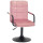 Стул Onder Mebli Augusto-Arm BK-BASE Пыльная Роза B-1030 Бархат