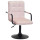 Стул Onder Mebli Augusto-Arm BK-BASE Розовый B-1021 Бархат