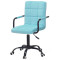 Стул Onder Mebli Augusto-Arm BK-OFFICE Голубой B-1019 Бархат-1-thumb