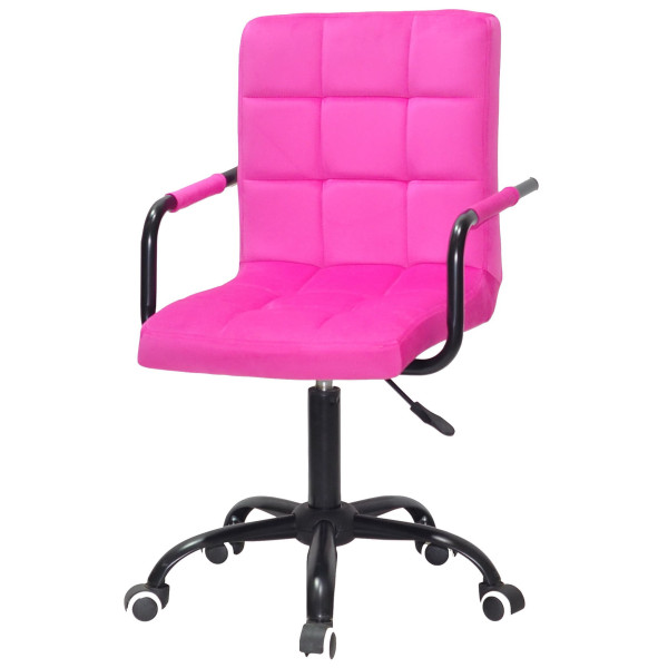 Стул Onder Mebli Augusto-Arm BK-OFFICE Малина B-1023 Бархат-1