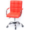 Стілець Onder Mebli Augusto-Arm CH-Office Червоний 1007 Екошкіра-1-thumb