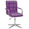 Стул Onder Mebli Augusto-Arm MODERN BASE Фиолетовый 1031 Экокожа-0-thumb