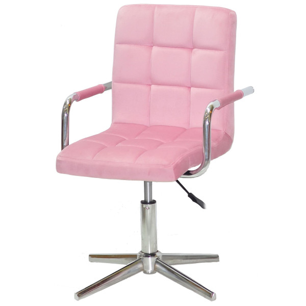 Стілець Onder Mebli Augusto-Arm MODERN BASE Фрез B-1025 Оксамит-1