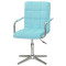 Стул Onder Mebli Augusto-Arm MODERN BASE Голубой B-1019 Бархат-1-thumb