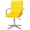 Стул Onder Mebli Augusto-Arm MODERN BASE Желтый B-1027 Бархат-1-thumb