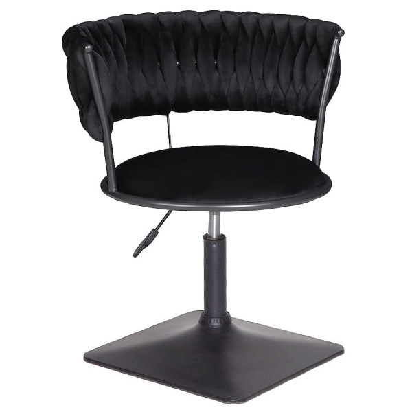 Стілець Onder Mebli Ava 4-BK-Base Чорний UC-904 Оксамит-0