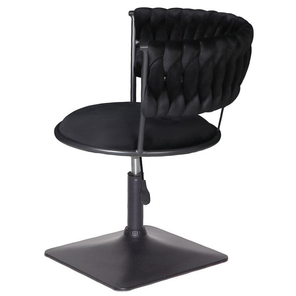 Стілець Onder Mebli Ava 4-BK-Base Чорний UC-904 Оксамит-3