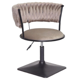 Стул Onder Mebli Ava 4-BK-Base Кофе UC-912 Бархат