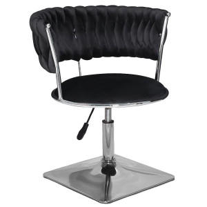 Стул Onder Mebli Ava 4-CH-Base Черный UC-904 Бархат