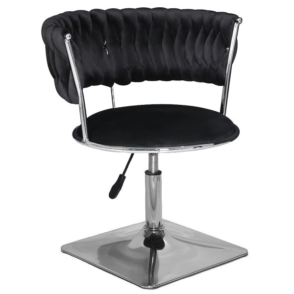 Стул Onder Mebli Ava 4-CH-Base Черный UC-904 Бархат-0