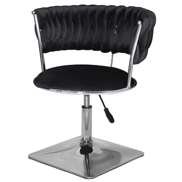 Стул Onder Mebli Ava 4-CH-Base Черный UC-904 Бархат-1