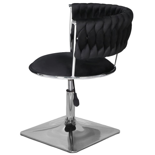 Стул Onder Mebli Ava 4-CH-Base Черный UC-904 Бархат-3