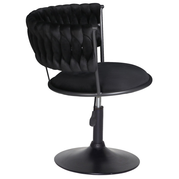 Стул Onder Mebli Ava BK-Base Черный UC-904 Бархат-2