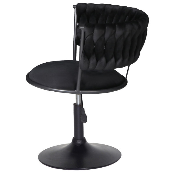 Стул Onder Mebli Ava BK-Base Черный UC-904 Бархат-3