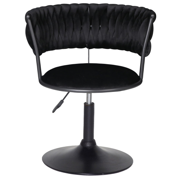 Стул Onder Mebli Ava BK-Base Черный UC-904 Бархат-1