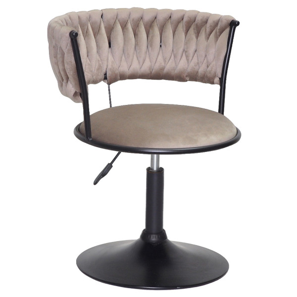 Стул Onder Mebli Ava BK-Base Кофе UC-912 Бархат-0