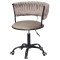 Стул Onder Mebli Ava BK-Office Кофе UC-912 Бархат-1-thumb