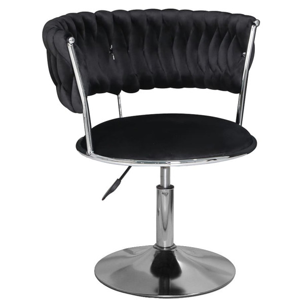 Стул Onder Mebli Ava CH-Base Черный UC-904 Бархат-0