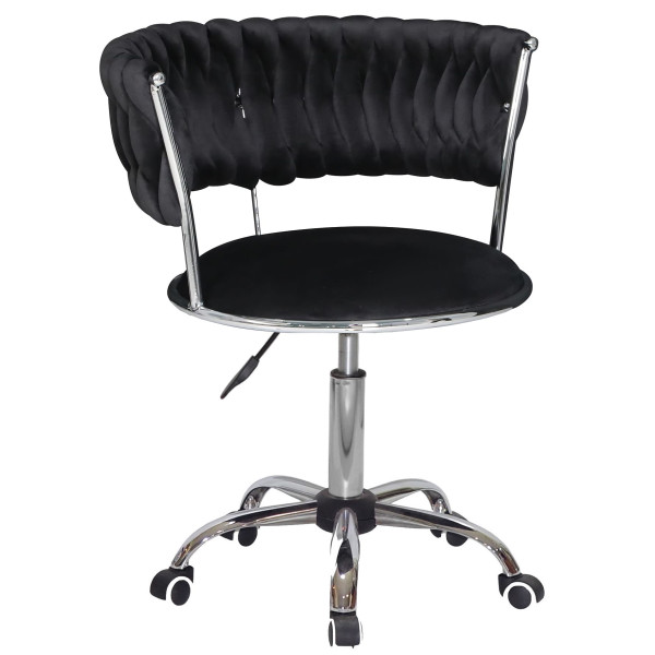 Стул Onder Mebli Ava CH-Office Черный UC-904 Бархат-0