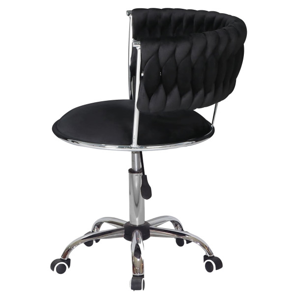 Стул Onder Mebli Ava CH-Office Черный UC-904 Бархат-4