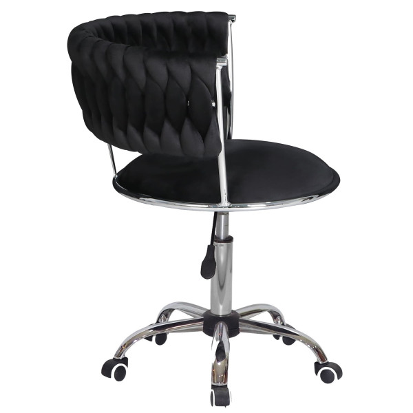 Стул Onder Mebli Ava CH-Office Черный UC-904 Бархат-3