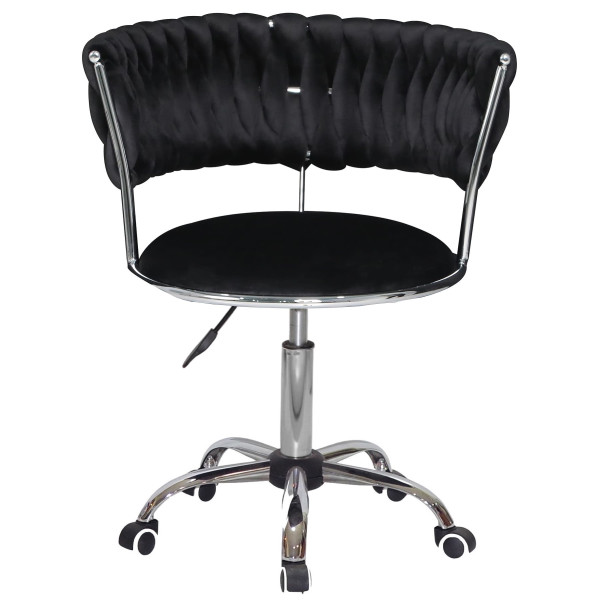 Стул Onder Mebli Ava CH-Office Черный UC-904 Бархат-2