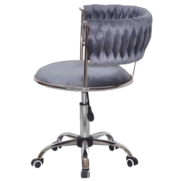 Стул Onder Mebli Ava CH-Office Серый UC-901 Бархат-3