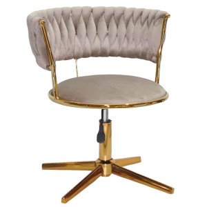 Стілець Onder Mebli Ava GD-Modern Base Кава UC-912 Оксамит