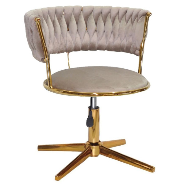 Стул Onder Mebli Ava GD-Modern Base Кофе UC-912 Бархат-0