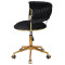 Стул Onder Mebli Ava GD-Modern Office Черный UC-904 Бархат-4-thumb