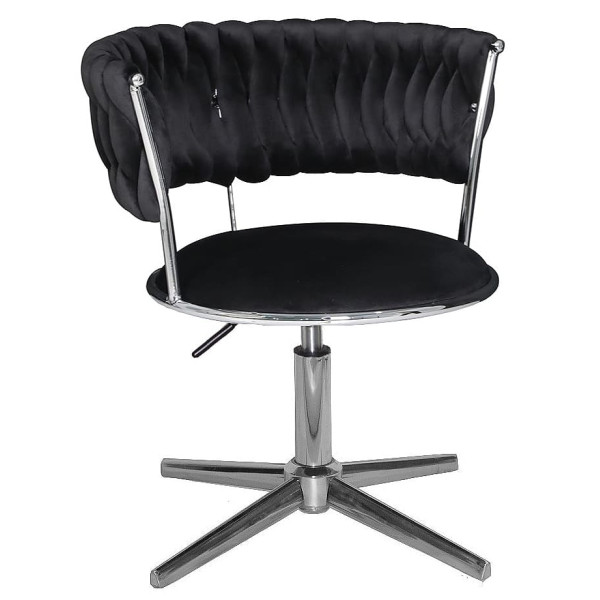 Стул Onder Mebli Ava Modern Base Черный UC-904 Бархат-0