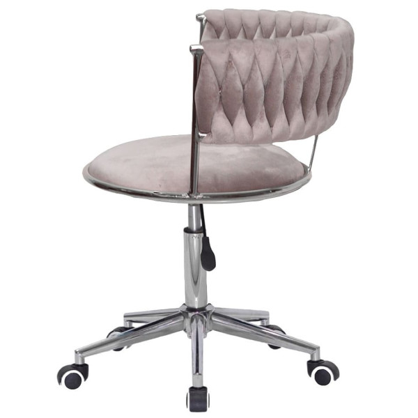 Стілець Onder Mebli Ava Modern Office Кава UC-912 Оксамит-3