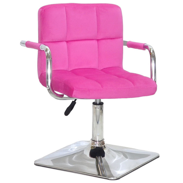 Стул Onder Mebli Arno-Arm 4-CH-BASE Малина B-1023 Бархат-0