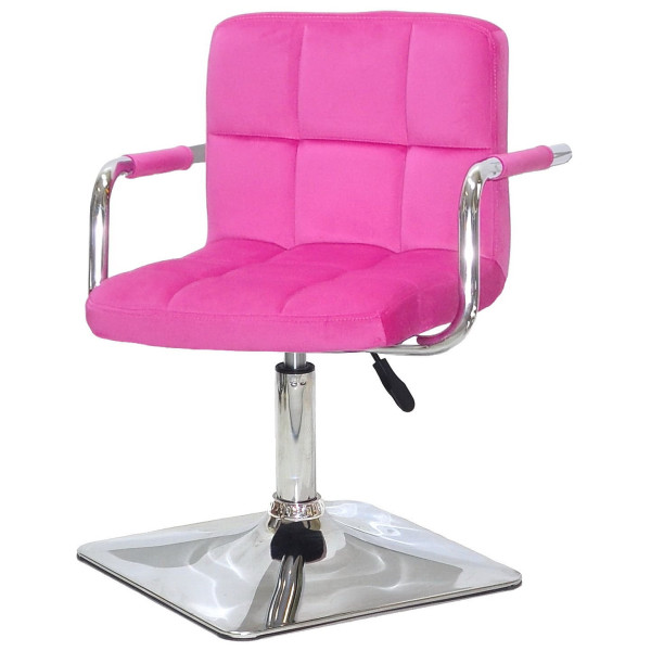 Стул Onder Mebli Arno-Arm 4-CH-BASE Малина B-1023 Бархат-1