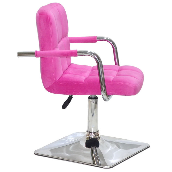 Стул Onder Mebli Arno-Arm 4-CH-BASE Малина B-1023 Бархат-2