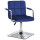 Стул Onder Mebli Arno-Arm 4-CH-BASE Синий B-1026 Бархат